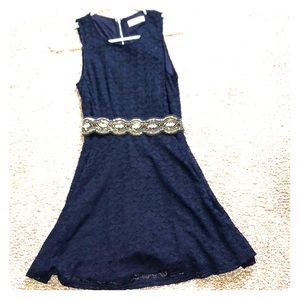 Cocktail dress and belt